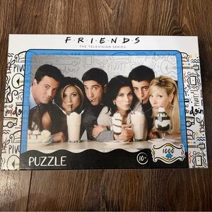 FRIENDS Puzzle with Black and White Design
